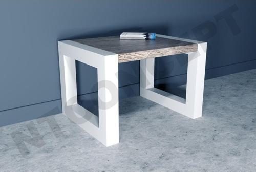 Luh Masif Ahşap Sehpa ( 100 cm - 100 cm - h44 cm )