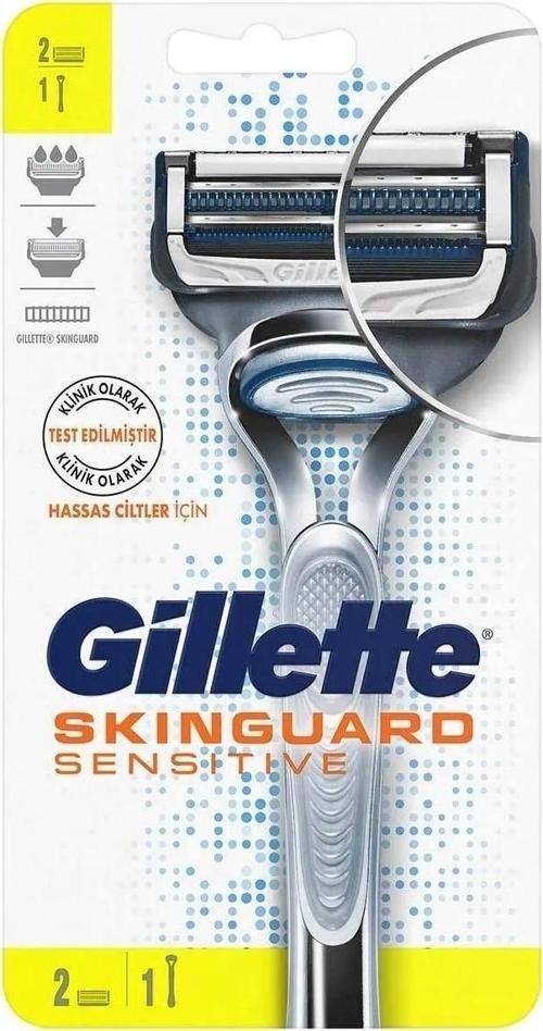 Skinguard Sensitive Tıraş Makinesi + 2 Up Yedek Tıraş Bıçağı