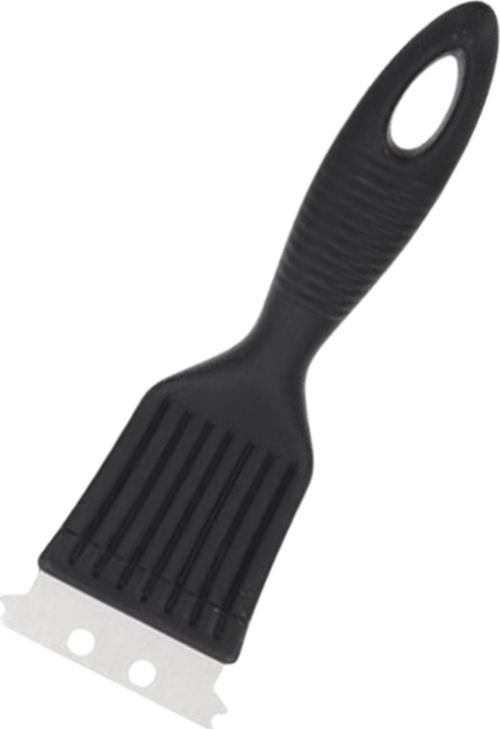 Mangal BBQ Temizlik Fırçası Ergonomik Paslanmaz Çelik Kıllar Mangal Fırçası