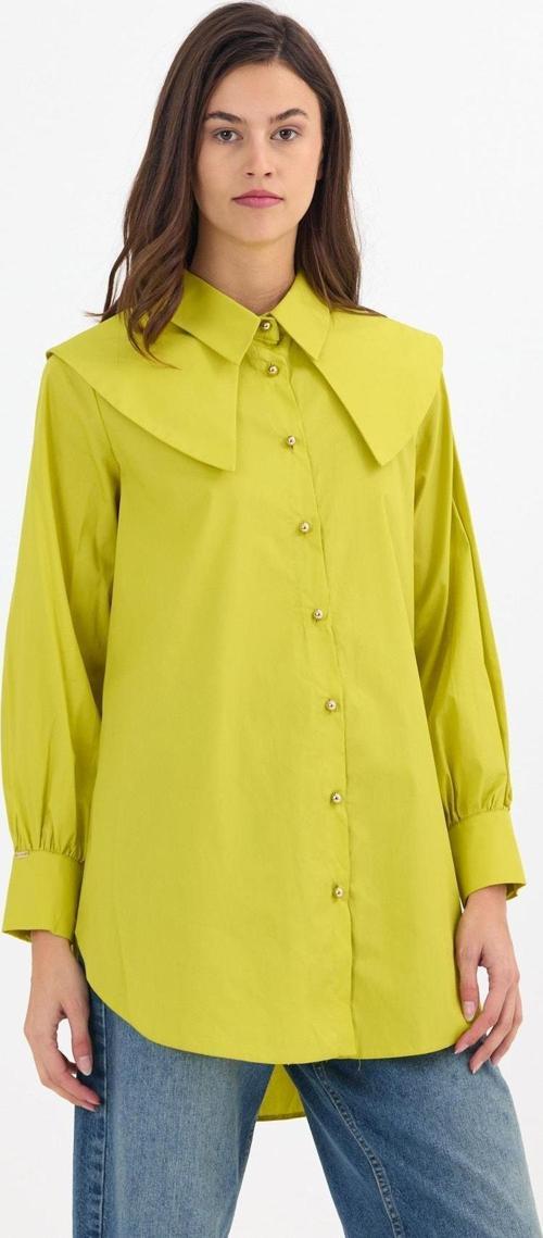 Yaka Detaylı Asit Gömlek G-0077