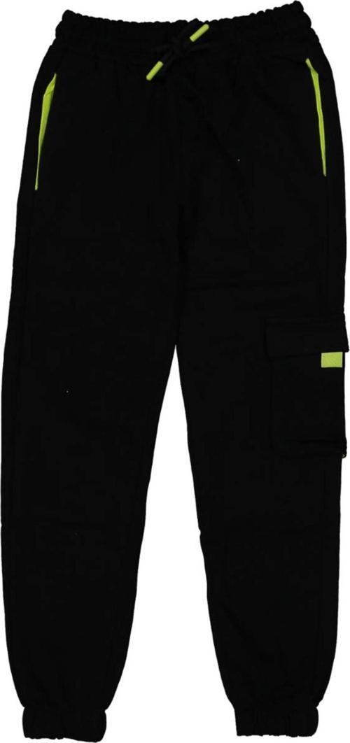 Çocuk Tek Kargo Cepli Garnili Paça Lastikli Eşofman Alt BGL-ST03872