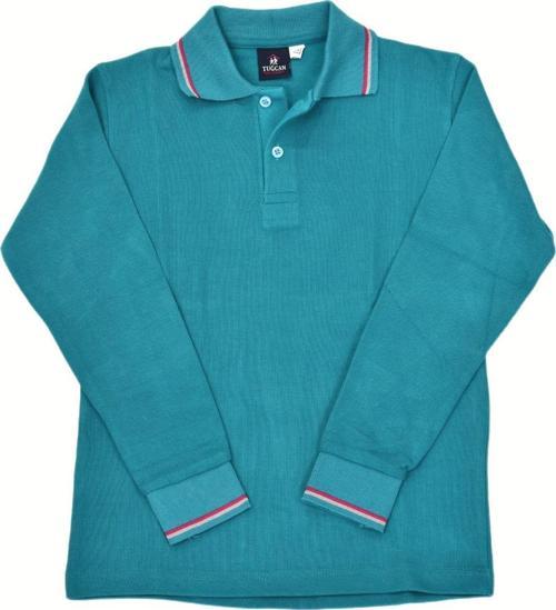 Kolej Yeşil Polo Yaka Sweat KMZ-S-5
