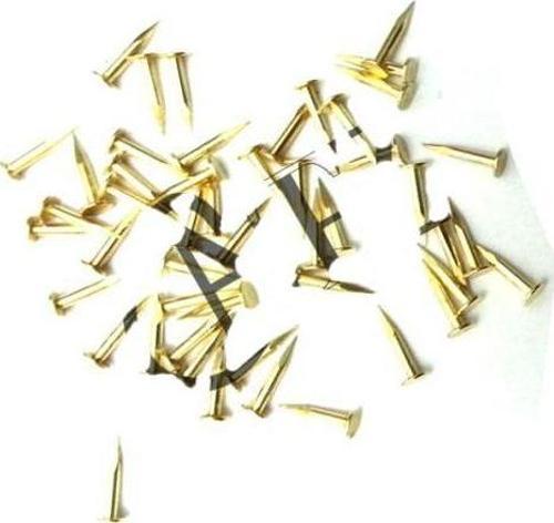 Klips, Menteşe, Ayağı Çivisi 7mm Çelik - Sarı 10gr TdrTR