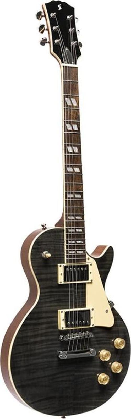 LES PAUL ELEKTRO GİTAR SEL-DLX TR BLK