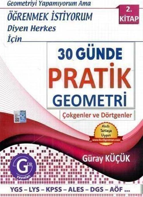 Gür Yayınları 30 Günde Pratik Geometri 2. Kitap