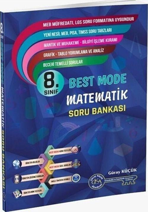 Gür Yayınları 8. Sınıf Matematik Best Mode Soru Bankası