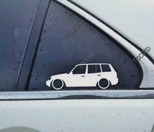 Rav4 1st gen Kelebek Cam Oto Sticker 2 Adet