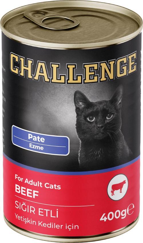 Pate Sığır Etli Yetişkin Kedi Konservesi 400 gr