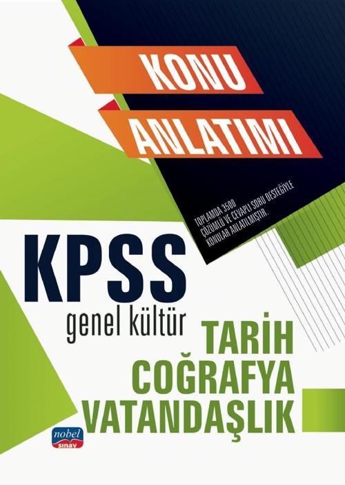 KPSS Genel Kültür - Tarih - Coğrafya - Vatandaşlık / Konu Anlatımı