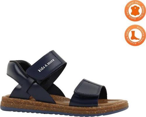 Pablo Erkek Çocuk Deri Sandalet Lacivert