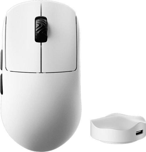 V8 8K Hz Pixart 3950 Sensör Beyaz Kablosuz Simetrik Gaming Mouse