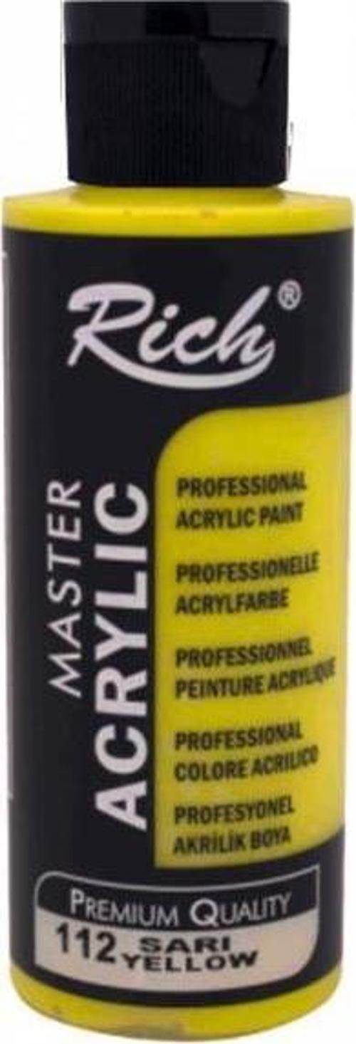 Master Akrilik Boya Sarı 60cc