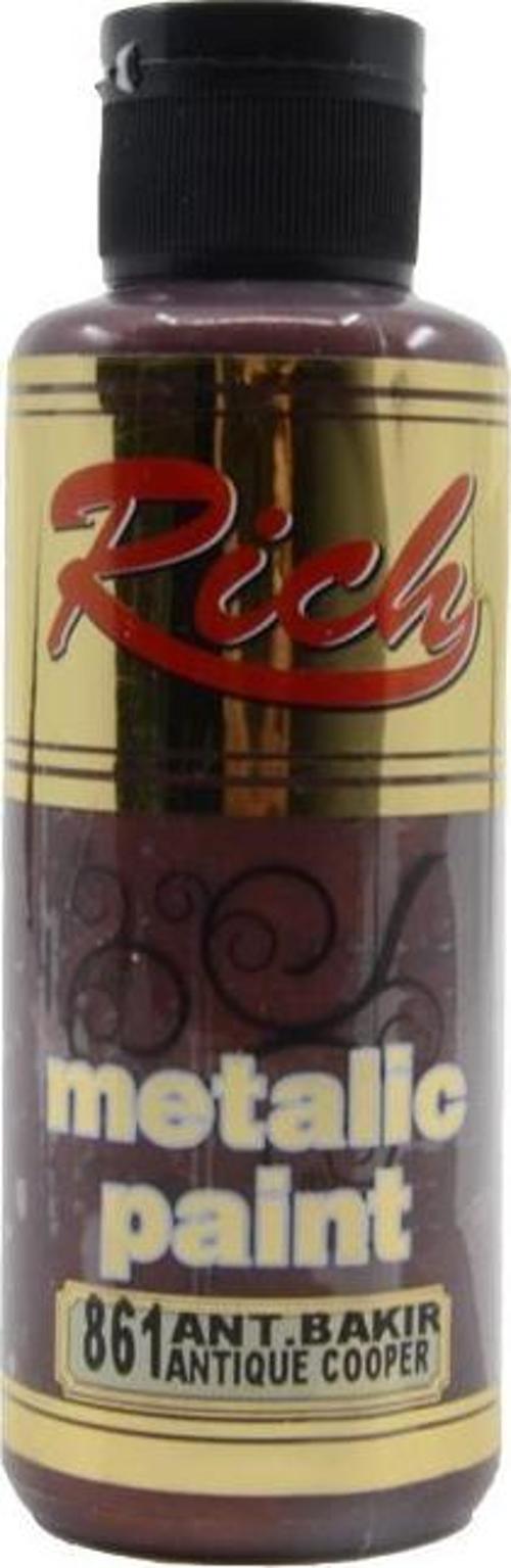 Metalik Akrilik Boya Antik Bakır 120ml