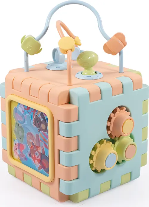 2 in 1 Eğitici Küp Ve Puzzle 5192