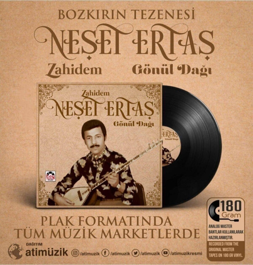 Neşet Ertaş - Zahidem (Plak)