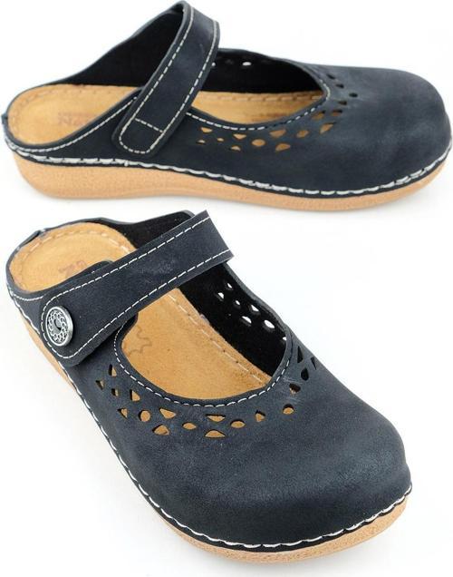 Yazlık Kadın İç Tabanı Hakiki Deri Cırt Cırtlı Terlik