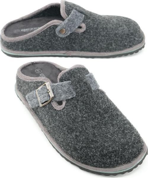 Kışlık Erkek Fashion Tokalı Ayarlanabilir Keçe Ev Bahçe Terlik