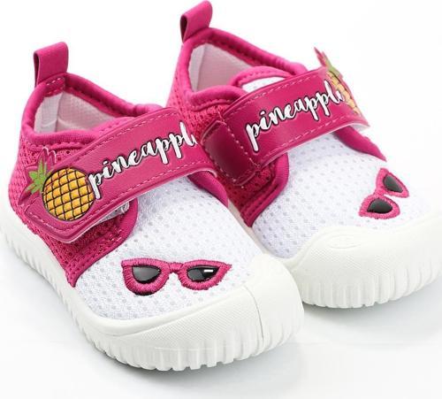 Yazlık Keten Bebe Kız Ayakkabı