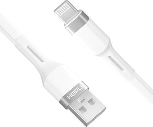 HP-413 Intelligent USB - iPh Lightning QC3.0 3.1A Şarj Kablosu 1mt