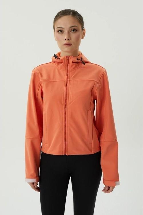 Kadın Turuncu Softshell Mont 2421192