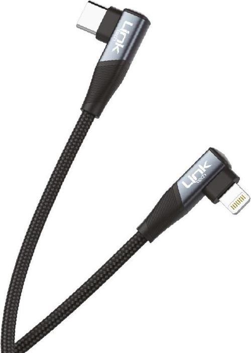 K596 27W Type-C - Lightning 90 Derece Data/Şarj Kablosu 1.5mt