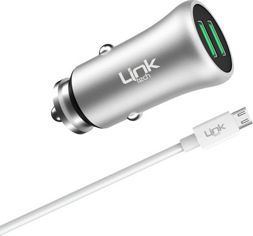 M581 12W 2.4A Metal Araç Şarj Aleti ve Micro USB Kablo Set