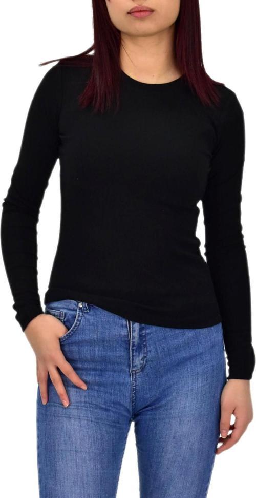 Kadın Düz Renk Vücuda Oturan Uzun Kollu Sweatshirt BGL-ST04209