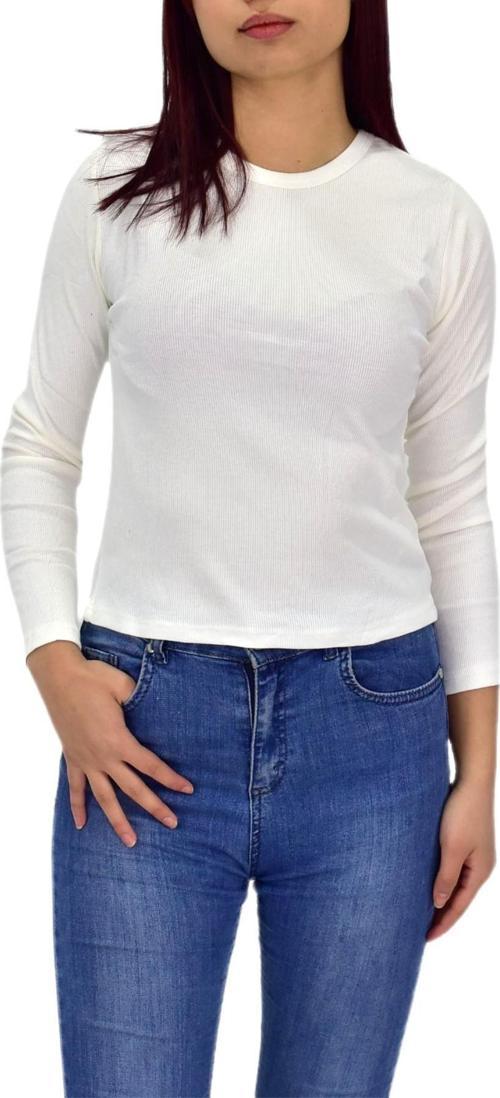 Kadın Uzun Kol  Fitilli Body Tişört  BGL-ST04231