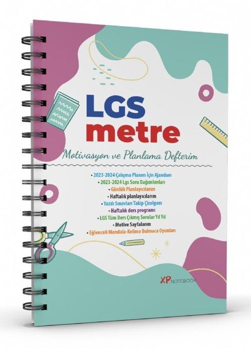 LGSMETRE Motivasyon ve Planlama Defteri / Günlük ve Haftalık Planlayıcı