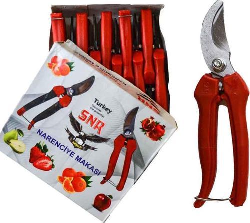 10 ADET NARENCİYE HASAT MAKASI HOBİ PORTAKAL MANDALİNA NAR BUDAMA OVAL UÇLU KALİTELİ ÇELİK MAKAS 