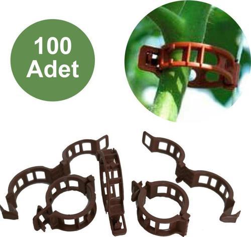 BİTKİ KLİPSİ, GRANÜL BİTKİ KLİPS, HER BİTKİYLE UYUMLU 25lük KLİPS 100 ADET