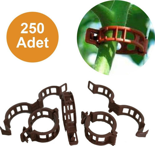 BİTKİ KLİPSİ, GRANÜL BİTKİ KLİPS, HER BİTKİYLE UYUMLU 25lük KLİPS 250 ADET
