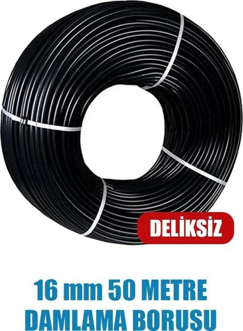 16 MM DAMLAMA BORUSU 50 METRE DELİKSİZ DAMLA SULAMA HORTUMU SULAMA SİSTEMİ