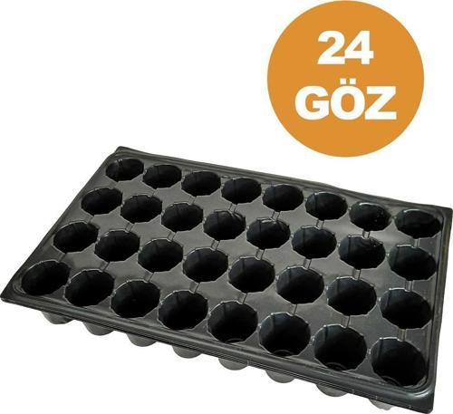 24 Göz Viyol (25 Adet) FİDE YETİŞTİRME VİYOLÜ FİDAN YETİŞTİRME KABI ÇİLEK SEBZE MEYVE SÜS BİTKİSİ SKULENT FİDELİK 