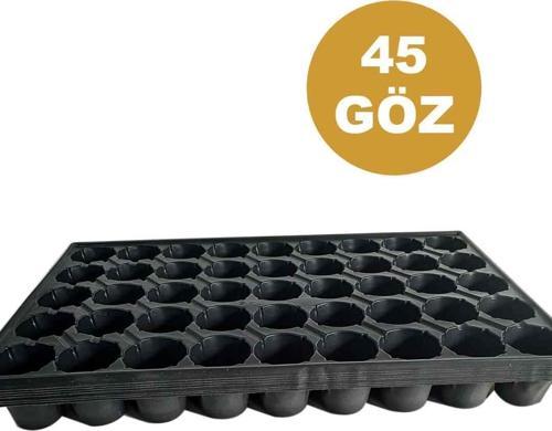 45 Göz Viyol (2 Adet) FİDE YETİŞTİRME VİYOLÜ FİDAN YETİŞTİRME KABI ÇİLEK SEBZE MEYVE SÜS BİTKİSİ SKULENT FİDELİK 