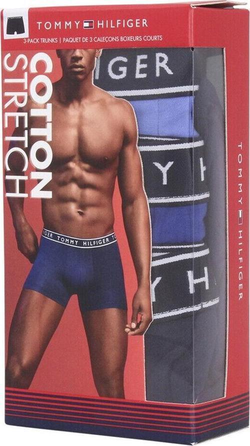 TOMMY HILFIGER COTTON STRETCH ERKEK 3 LÜ BOXER 09T4225-464