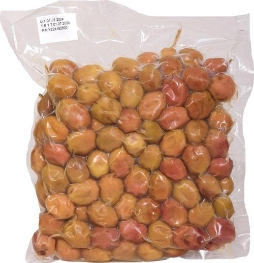 Edremit Tipi Taze Kırma Yeşil Zeytin 500 G (Vakumlu)