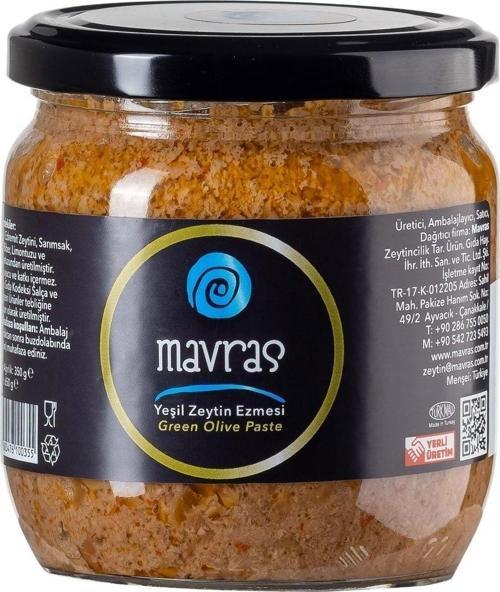 Yeşil Zeytin Ezmesi 350 Gr