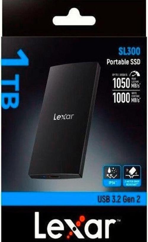 1Tb Sl300 Usb 3.2 Gen 2 Portable Ssd
