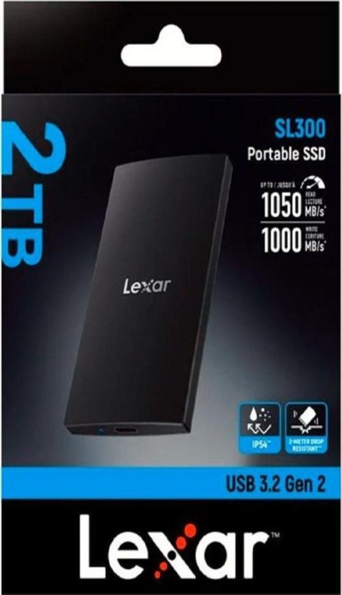 2Tb Sl300 Usb 3.2 Gen 2 Portable Ssd