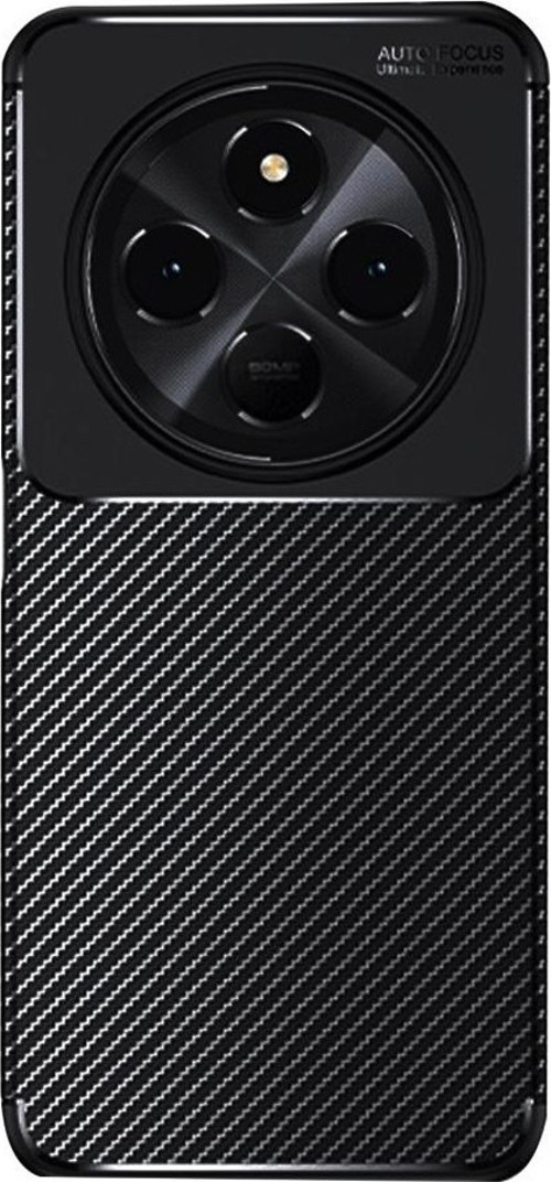 Xiaomi Redmi 14C Kılıf Focus Carbon Silikon Kapak