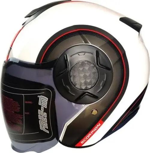 FR-665 WHİTE YARIM KASK