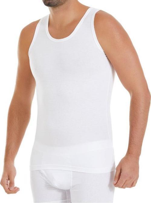 6 Adet Yıldız Erkek Bambu Atlet Beyaz 315