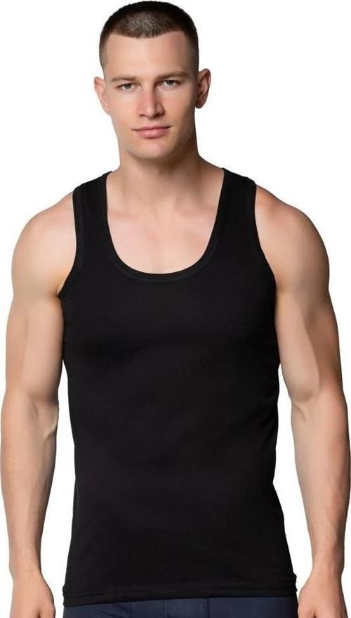 6 Adet Gümüş Erkek Renkli Penye Atlet 4003