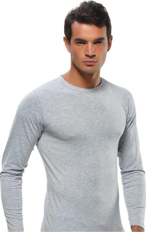 Erkek Penye Uzun Kollu Atlet Body Renk Seçenekli 4022
