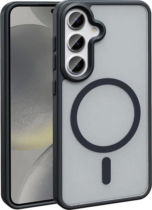 Galaxy S25 Kılıf Magsafe Şarj Özellikli Mat Arka Yüzey Zore Sio Kapak