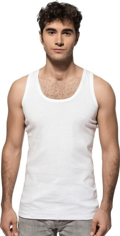 6 lı Paket Özkan Erkek Pamuklu Ribana Atlet 0113