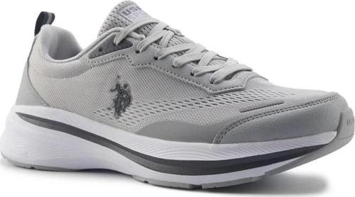 U.S.POLO ASSN. 5M ALFIE 5FX ERKEK SPOR AYAKKABI GRI 40-45 Gri