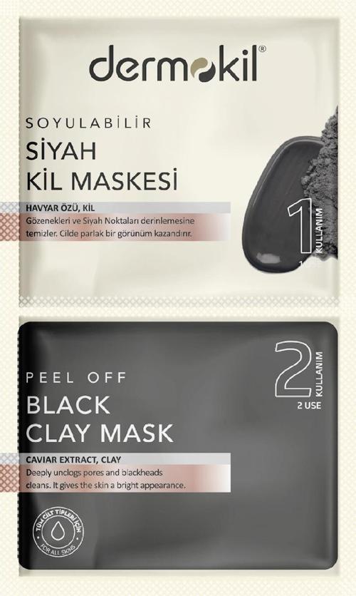 Soyulabilir Siyah Maske 2* 7.5