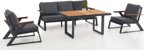 Tofıno Bahçe Balkon Oturma Grubu 3+1+1+Yüksek Sehpa